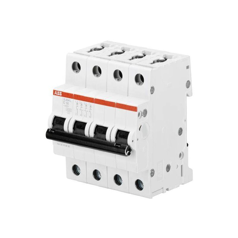 Disjoncteur S204L 4P 40A Courbe d Raccordement à vis - 6KA (4Modules) 2CDS244701R0401 ABB 350467