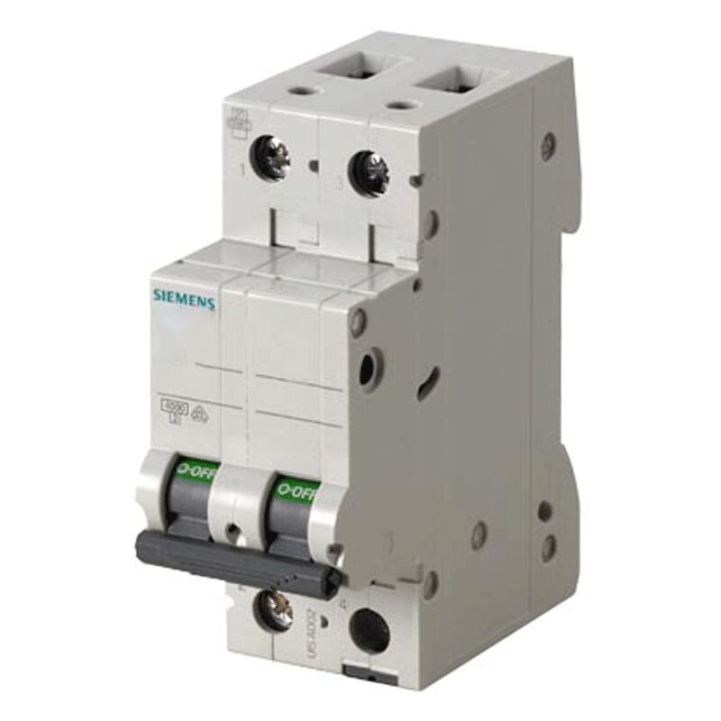 Interrupteur magnétothermique Siemens 2P 40A 4.5 kA Type C-2 Modules