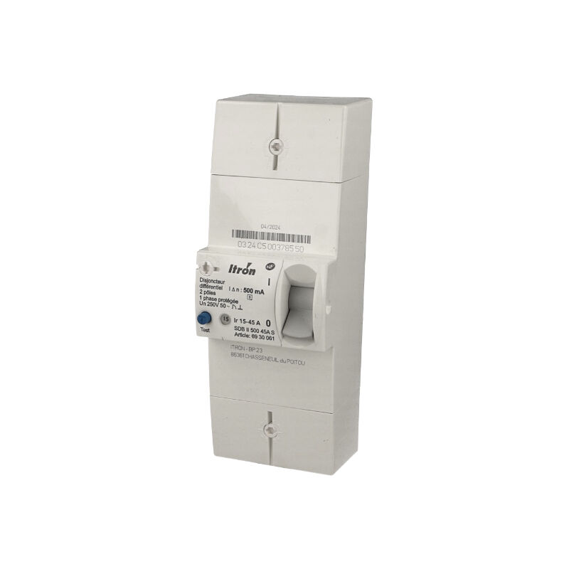 ABB - Disjoncteur edf monophasé sélectif 15/45A Itron Actaris