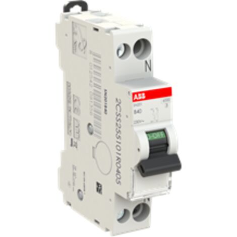 Disjoncteur SN201 1P+N (Neutre à droite) B40 6kA - ABB2CSS255101R0405