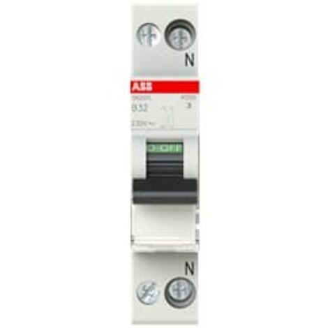 Disjoncteur SN201L 1P+N B32 4,5kA - ABB2CSS245101R0325