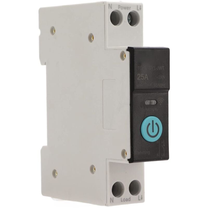 Jeffergarden Disjoncteur sur Rail Din, commutateur WIFI intelligent, télécommande de téléphone portable, 3 Modes de synchronisation pour appareils