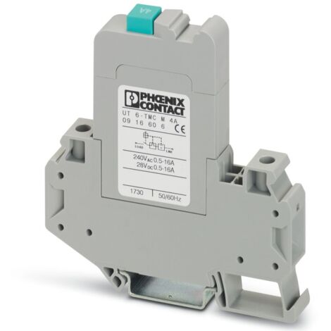Disjoncteur thermique Phoenix Contact UT 6-TMC, 4A, 1 pôle, 250V ( Prix pour 1 )