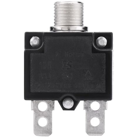 Disjoncteur thermique réarmable 10 A 125/250 V, protection contre les surintensités et les surcharges pour générateur