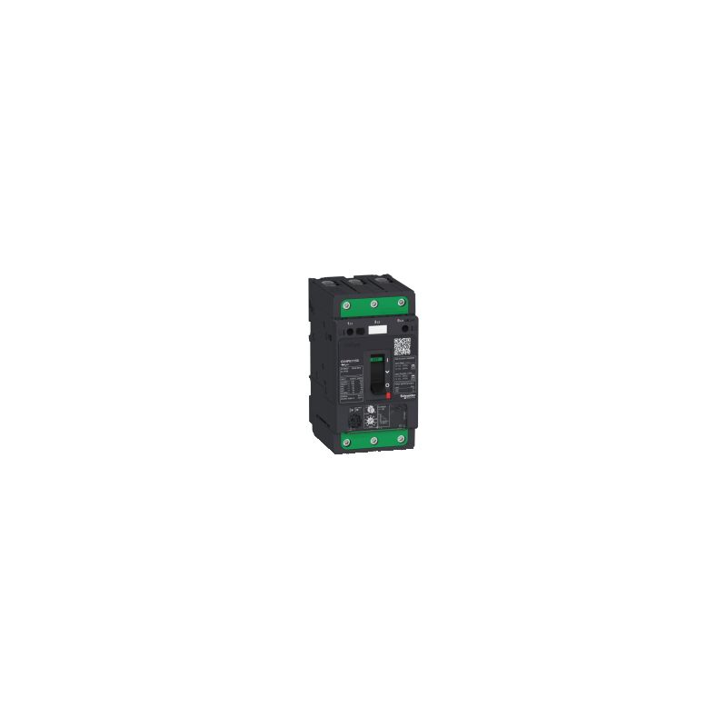 Schneider Electric - TeSys gv - disjoncteur magnéto-thermique - In 115A - 50kA - Everlink - GV4PE115N