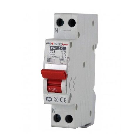 Disjoncteur Acti9 iC60N - 2 pôles - courbe C - 20 A - POINT.P