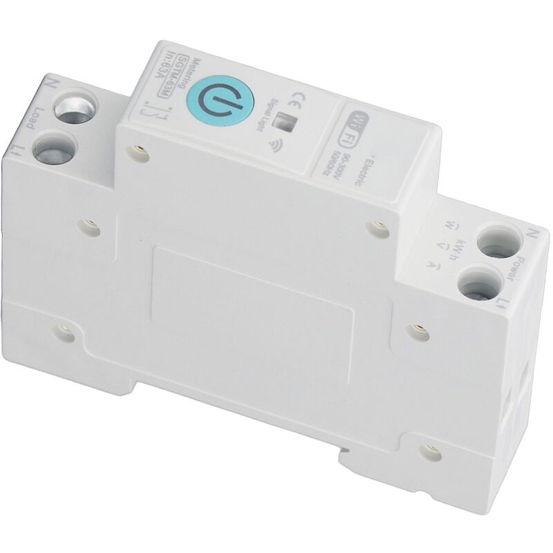 Ej.life - Disjoncteur WiFi, Disjoncteur de Commutateur de Télécommande, Réglage de Seuil ac 90-300 v pour la Surveillance des Appareils Domestiques