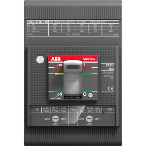 Disjoncteur XT2L 160 TMD 3.2A 3P FF 1SDA067631R1 ABB 067631