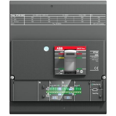Disjoncteur XT4N 4P 63A 36Ka+Decl. Elec. I 1SDA068149R1 ABB 068149