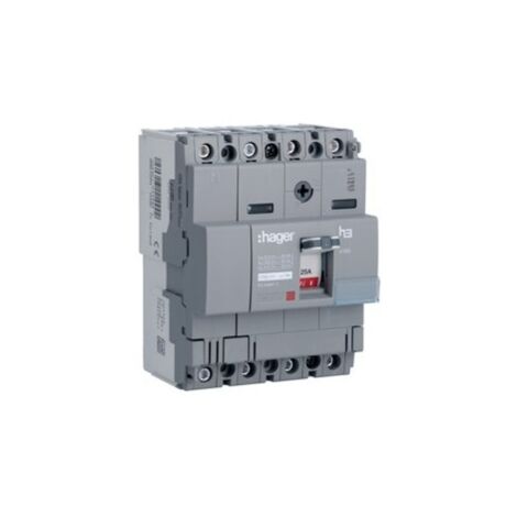 Disj.x160 4P 40kA 125A mag fix - APPAREILLAGE DE TETE HAGER HNA126M