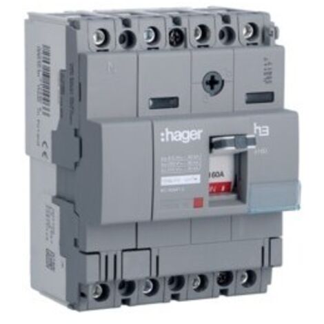 Disj.x160 4P 40kA 160A mag fix - APPAREILLAGE DE TETE HAGER HNA161M