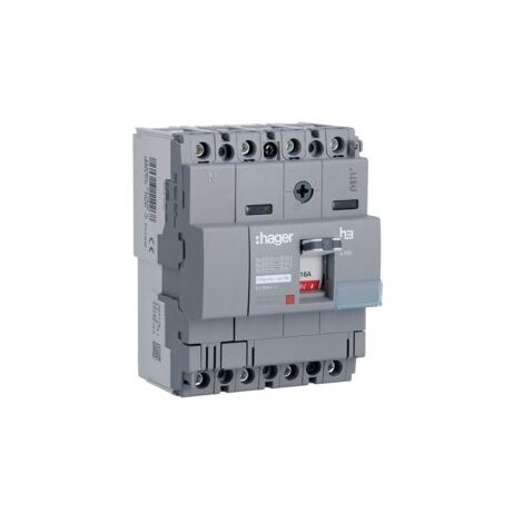 Disj.x160 4P 40kA 16A mag fixe - APPAREILLAGE DE TETE HAGER HNA017M