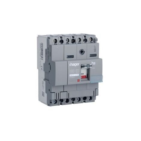 Disj.x160 4P 40kA 40A mag fixe - APPAREILLAGE DE TETE HAGER HNA041M