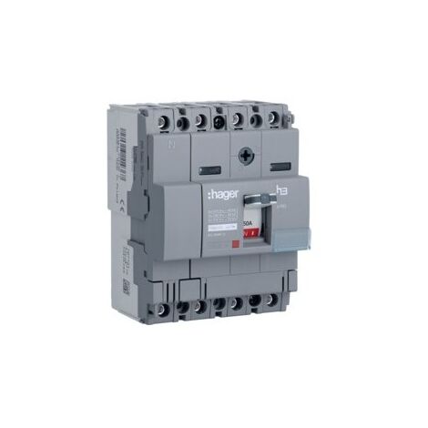 Disj.x160 4P 40kA 50A mag fixe - APPAREILLAGE DE TETE HAGER HNA051M