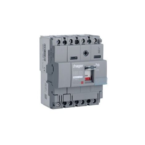 Disj.x160 4P 40kA 63A mag fixe - APPAREILLAGE DE TETE HAGER HNA064M