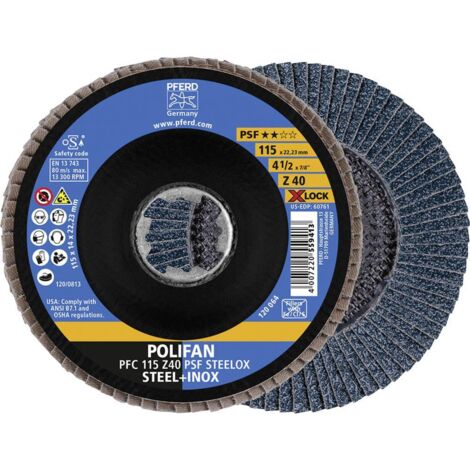 Disk Foglie X-Lock Steelox K40Psf 115 Millimetri Pferd