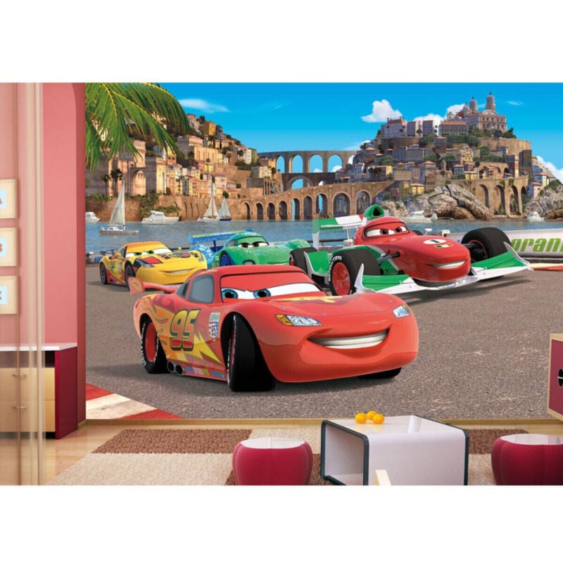 Papier peint Cars Panorama Disney 360X254 CM