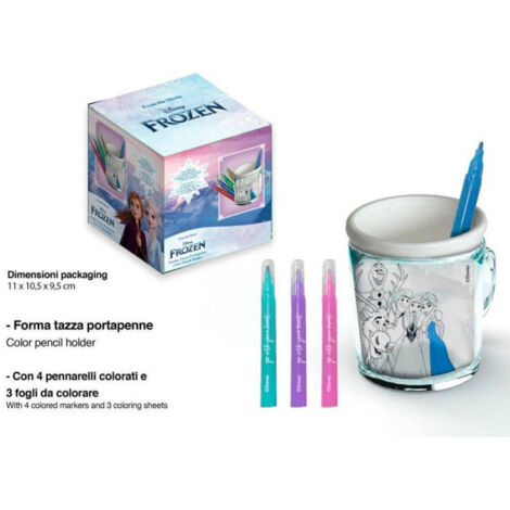 Disney Forzen Coloriage Tasse Porte-stylo Couleurs