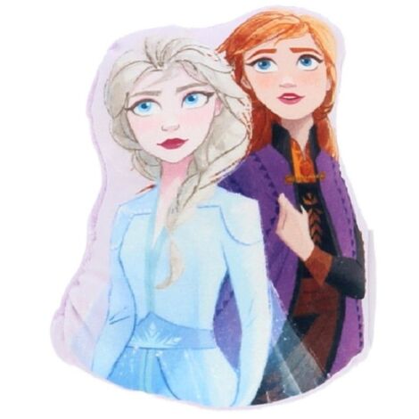 Disney Frozen Mini-Kissen 15 CM 3D Elsa & Anna Dekokissen