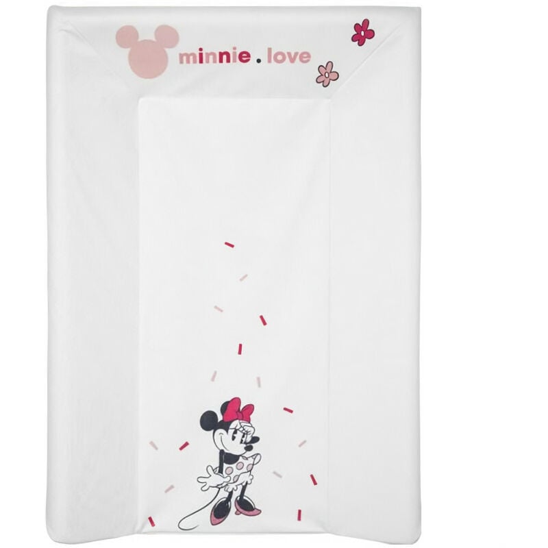 Matelas a langer Minnie confettis - 50 x 70 cm - 100% PVC - Garnissage 100% polyéther - Disney