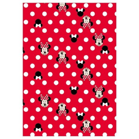 Disney Minnie Maus Hundedecke 100 x 70 cm Kuschelige Haustierdecke aus 100% Polyester