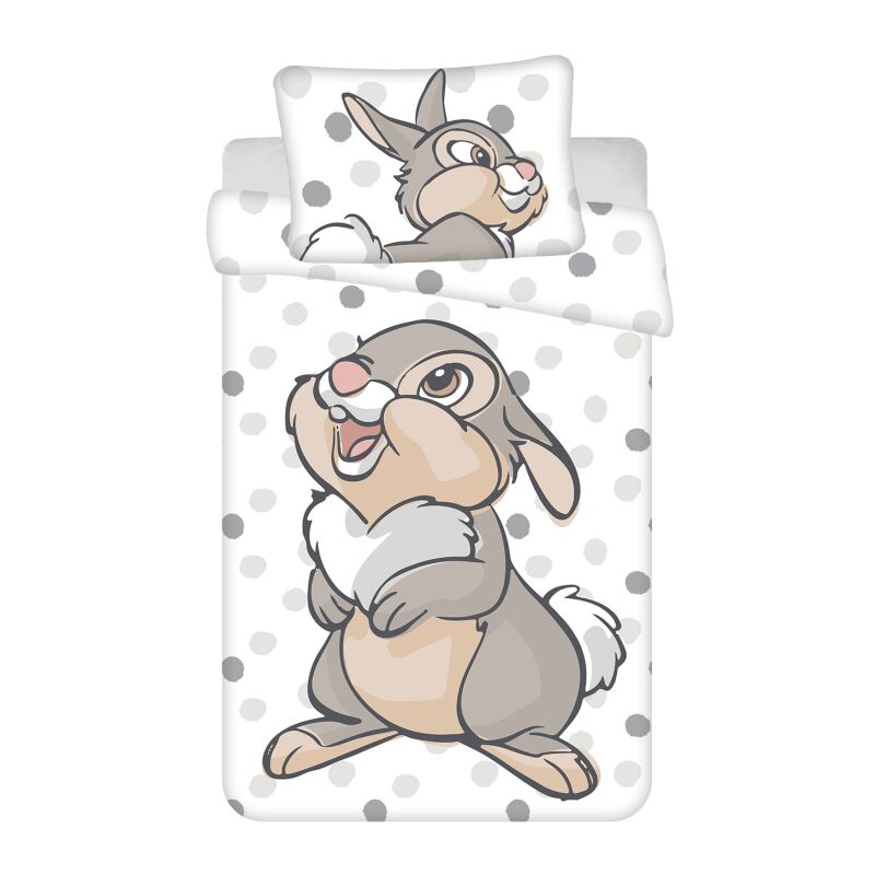 Parure de lit bébé en coton 'Bambi : Panpan' - 100 x 135 cm - Livraison gratuite - Disney