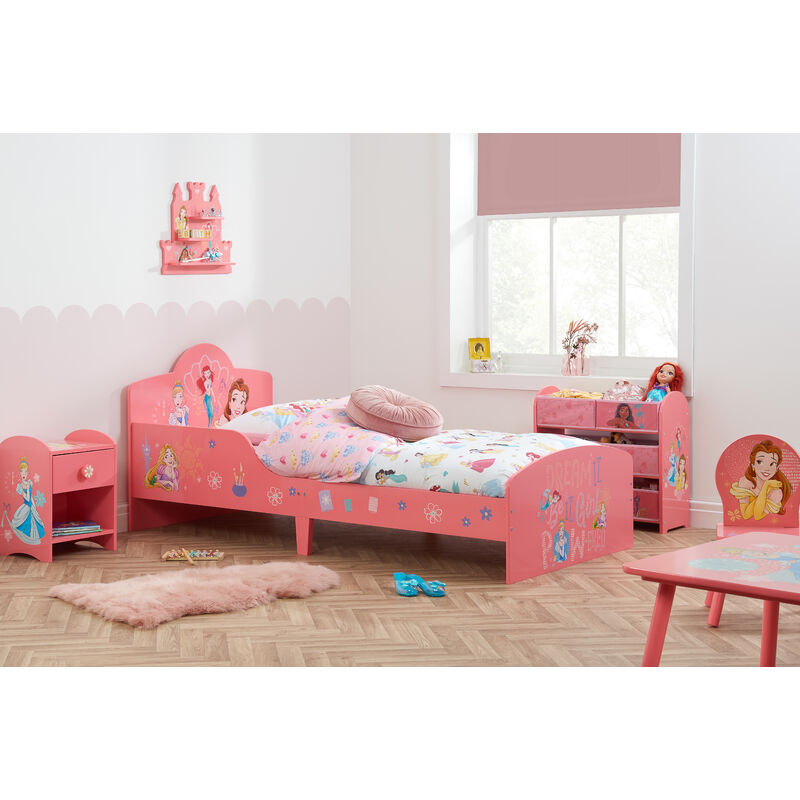 disney - princess single bed - pink
