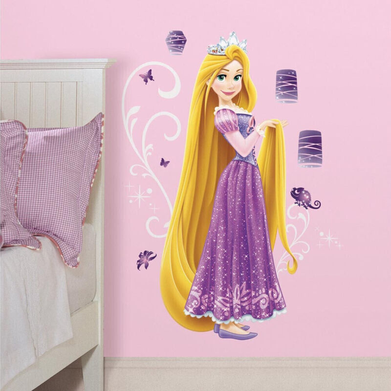 Stickers Géant Raiponce Princesse Disney 45x100cm