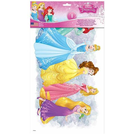 DISNEY PRINCESSES - Stickers repositionnables des Princesses Disney - Multicolore