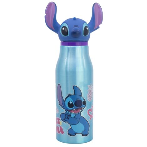 Disney Stitch – Aluminiumflasche mit 3D-Verschluss, 690 ml