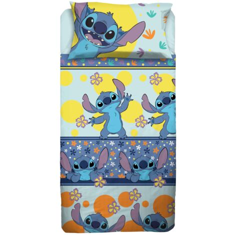 Disney Stitch Completo Lenzuola letto singolo
