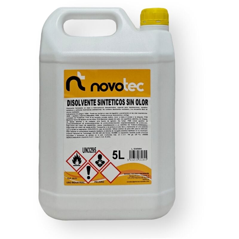 

Quimibase - DISOLVENTE SINTETICOS SIN OLOR 5 LT