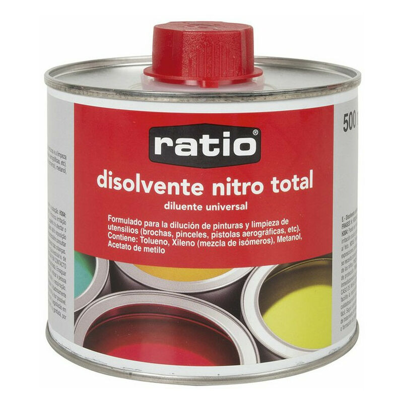 Ratio - solvant universel nitro total 0,5 litre