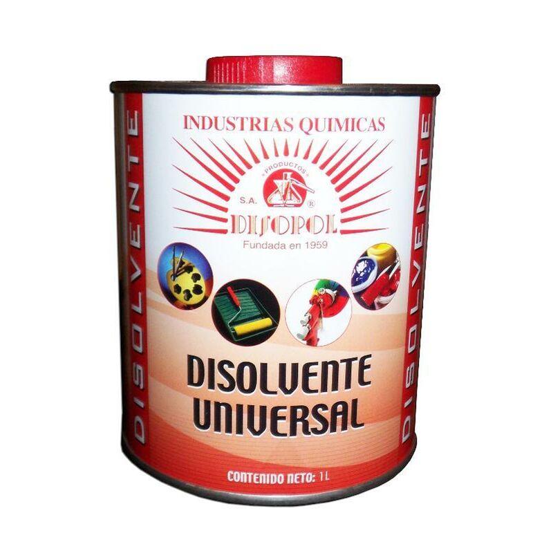 

MIBRICOTIENDA disopolsa disolvente universal nitro 1 litros lata dduni12*1ch