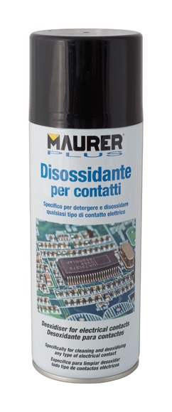 Image of Maurer - disossidante per contatti spray ml 400 - pulitore contatti