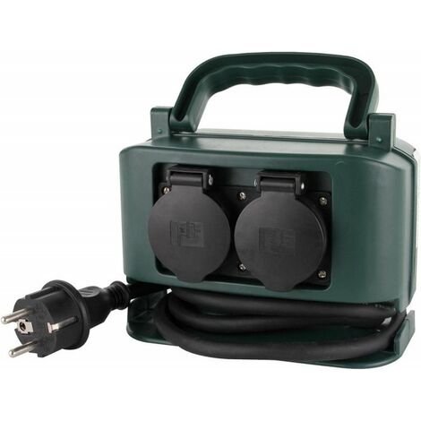 Dispatch energetico 4 IP44 2M H07RN-F 3G1.5 Uscite nere (per 4)