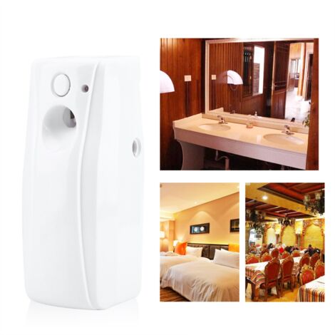 Dispensador automático de fragancias de pared con sensor de luz – ABS blanco – 300 ml