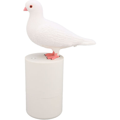 Dispensador automático de jabón en espuma sin contacto con diseño de pájaro para cocina y baño – fabricado en material ABS resistente.