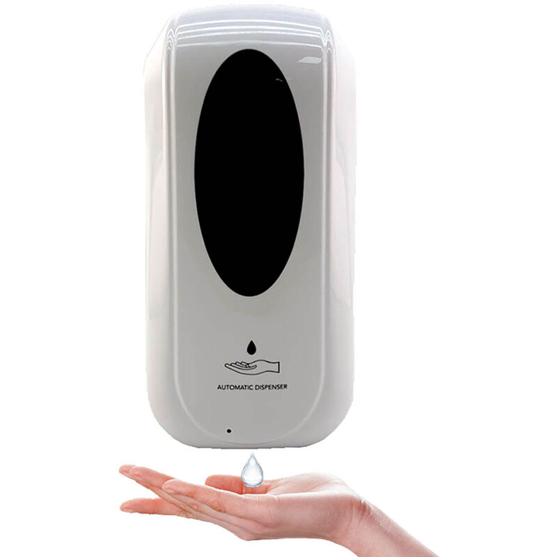 

Happyshopping - Dispensador automatico de jabon liquido de 1200 ml, sensor de infrarrojos sin contacto