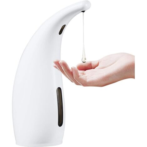 Dispensador automático de jabón sin contacto con sensor infrarrojo, capacidad de 300 ml, para lavavajillas líquido, loción, gel, champú y jabón - Dispensador automático de desinfectante de manos para 