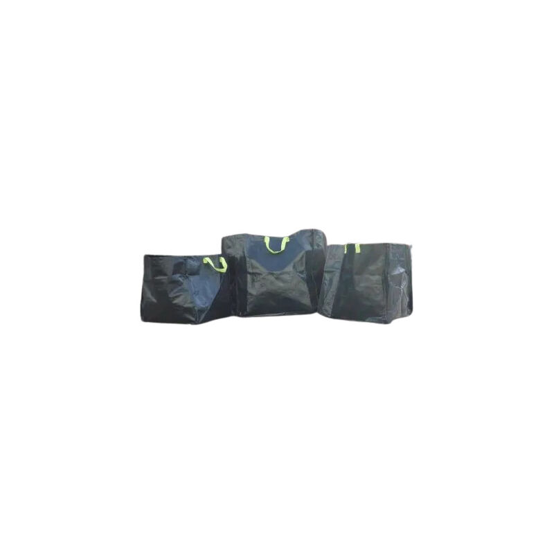 

Delzongle - Bolsa de jardín con asas, 3 bolsas 70L, 100L, 170L