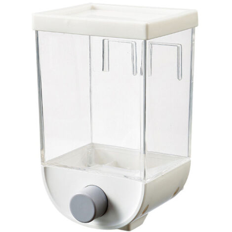 Dispensador cereales 1000ml montaje pared sin clavos – Para granola, frutos secos y arroz