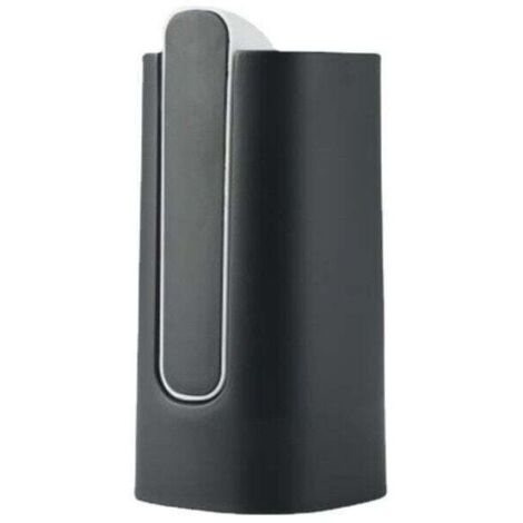 Dispensador de agua de 5 galones con base, bomba eléctrica plegable con carga USB y apagado automático, dispensador de agua portátil universal de 2 a 5 galones, pantalla táctil, bajo nivel de ruido.