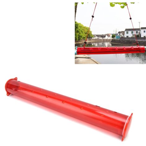 Dispensador de agua para colibríes, comedero colgante horizontal, tubo transparente para balcón, jardín o terraza.