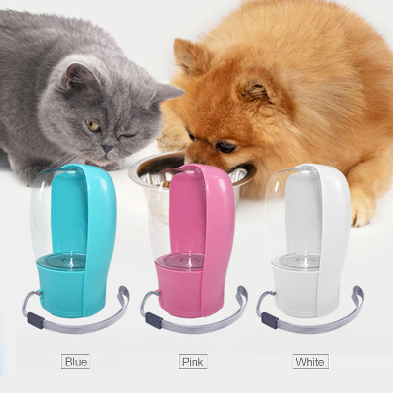 

Dispensador de agua plegable portatil para mascotas, botella de agua para perros de 280 ml