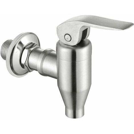 Dispensador de agua potable de acero inoxidable, grifo de repuesto duradero, estilo pulsador,