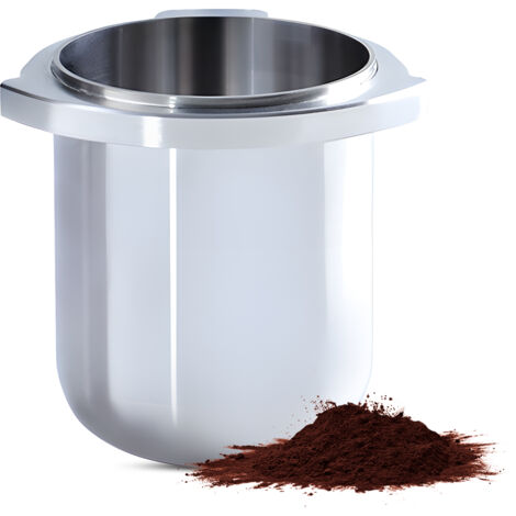 Dispensador de café espresso de 54 mm con válvula de salida y doble boquilla, fabricado en acero inoxidable 304, compatible con máquinas de café Breville 8.