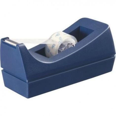 Dispensador de cinta adhesiva Tetis BP010-N - azul, hasta 18 mm