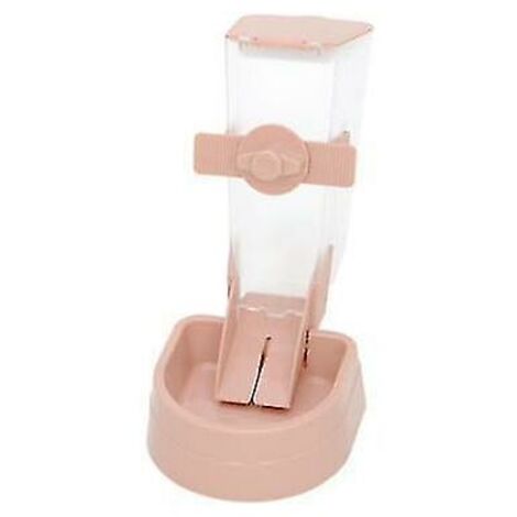 Dispensador de comida colgante  para jaulas de perros, comedero automático para conejos y pájaros.