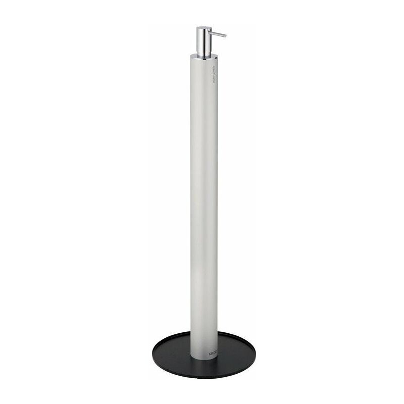 

Dispensador de desinfectante anodizado plateado KEUCO